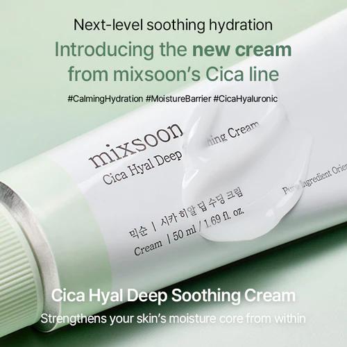 Mixsoon Cica Hyal Deep Soothing Cream 50ml product image 5