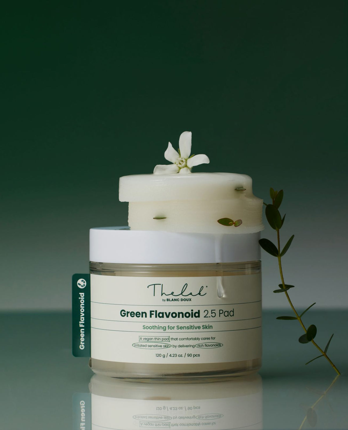 THE LAB by blanc doux Green Flavonoid 2.5 Pad 120g (90p) — official product image 3