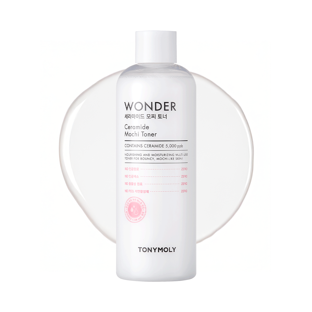 TONYMOLY Wonder Ceramide Mochi Toner 500ml - official product image 5