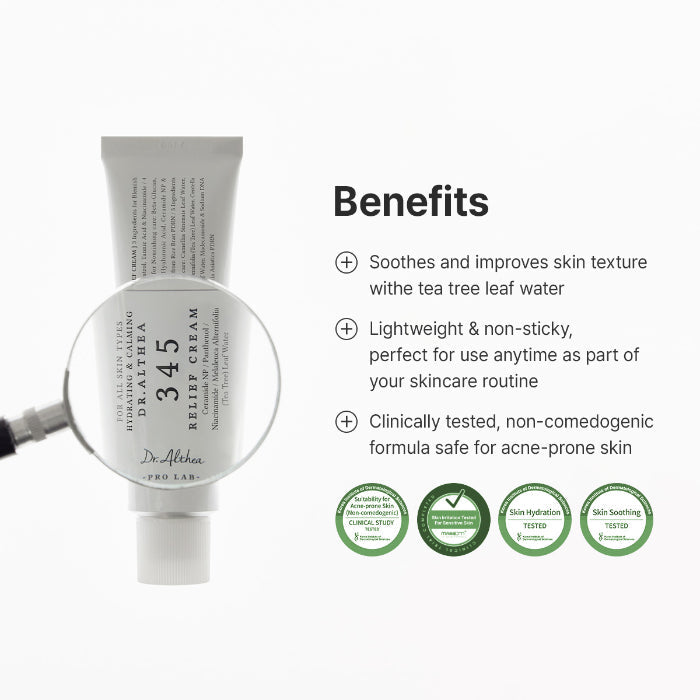 Dr.Althea 345 Relief Cream 50ml gel cream product image 5