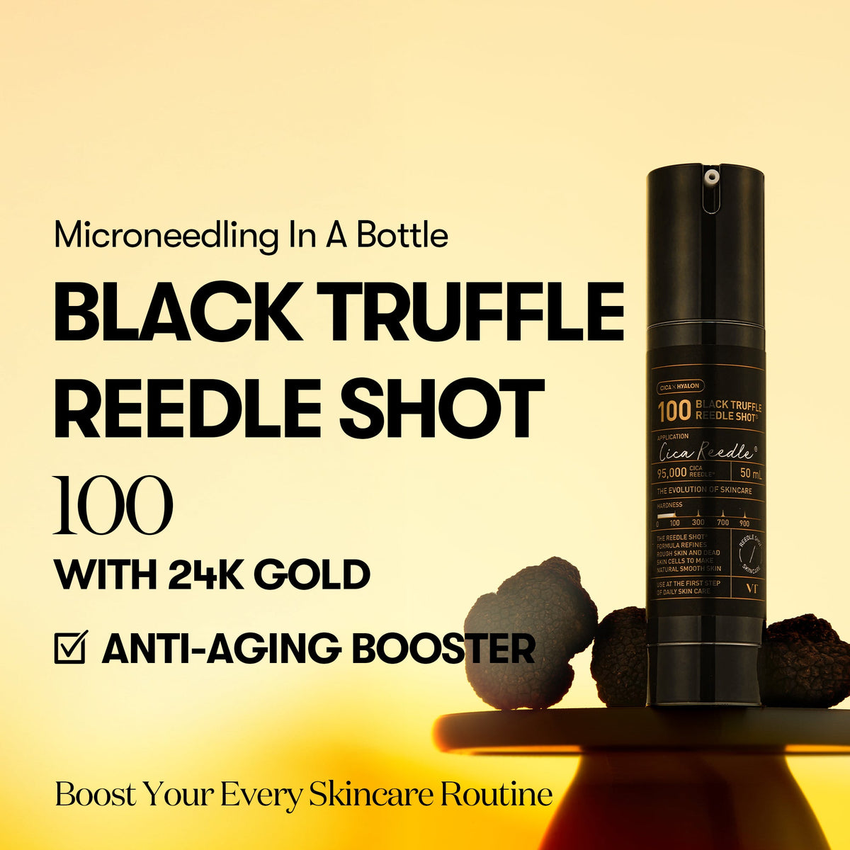 VT Cosmetics BLACK TRUFFLE Reedle Shot 100 50ml - official product image 3