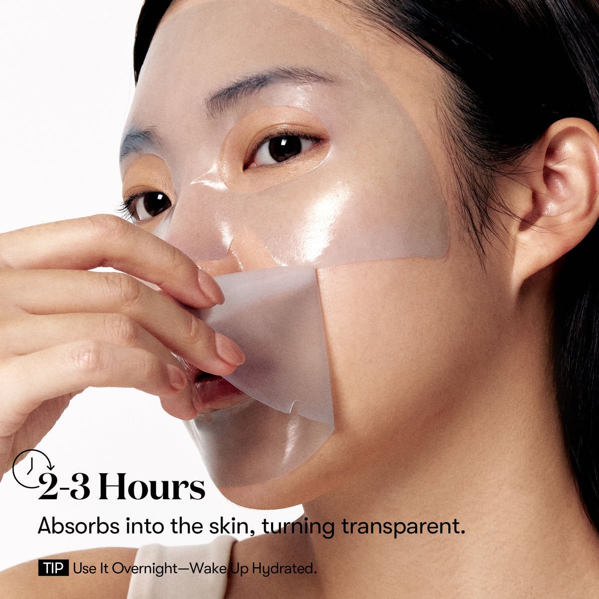 VT Cosmetics HYDROP Reedle Shot 100hl 2STEP Hydrogel Mask - official product image 5