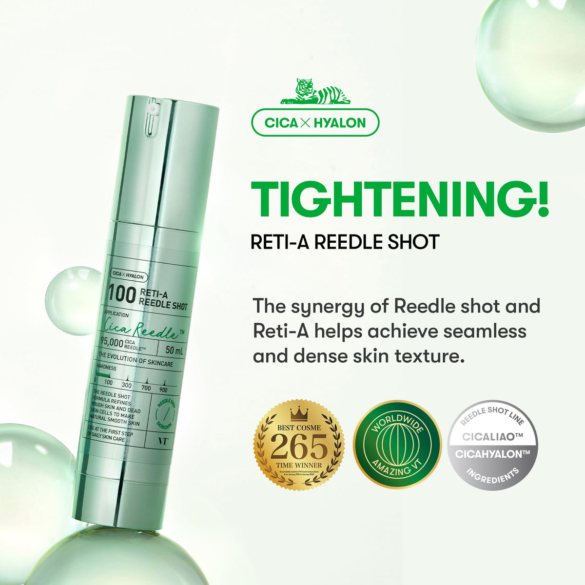 VT Cosmetics RETI-A Reedle Shot 100 50ml - official product image 3