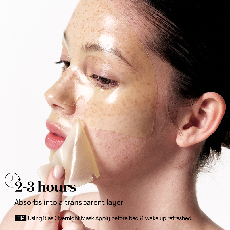VT Cosmetics VITA-LIGHT Reedle Shot 100 2STEP Hydrogel Mask - official product image 7