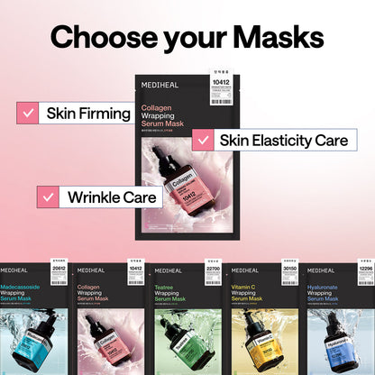 Mediheal Collagen Wrapping Serum Mask Firming Volume 10ea product image 5