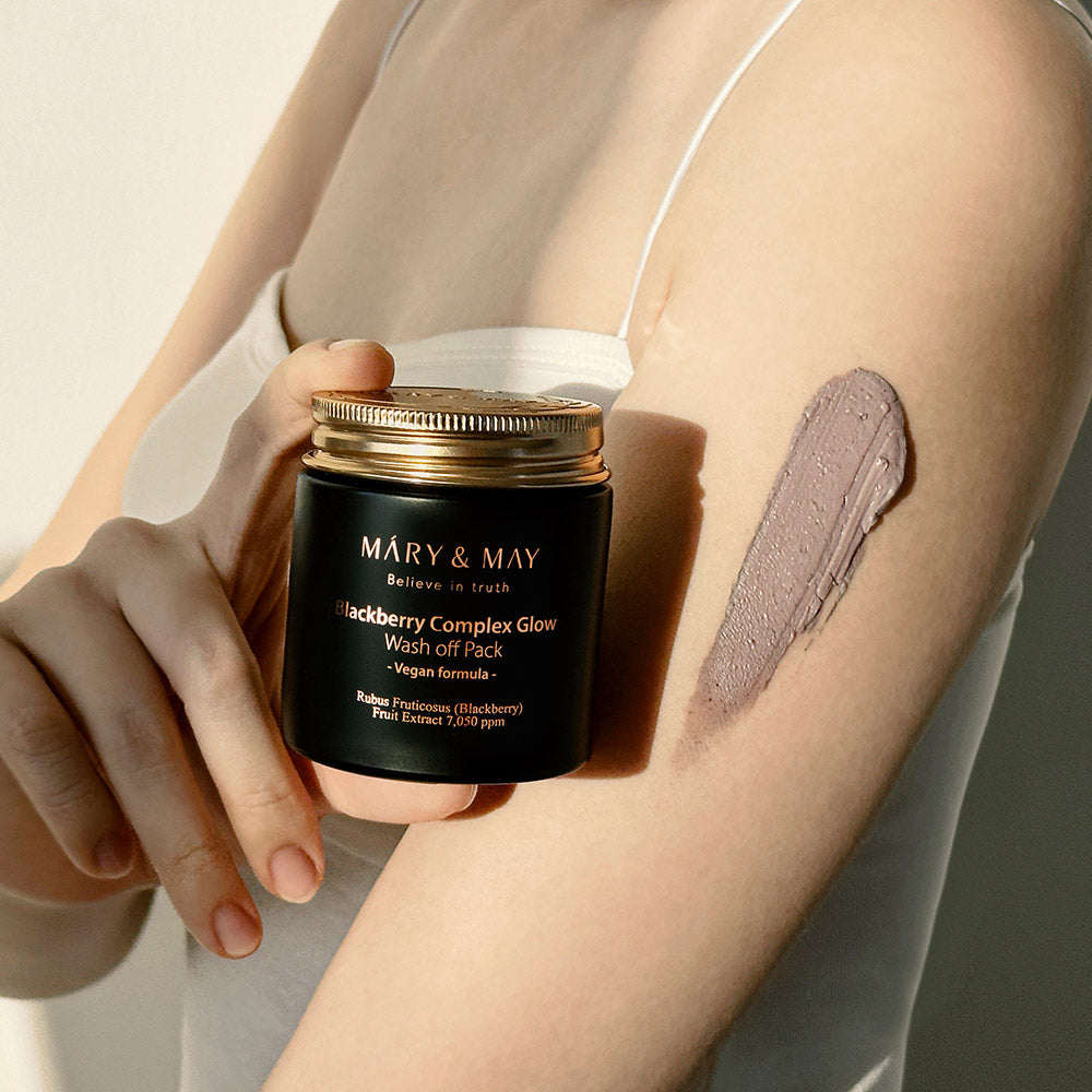 Mary&amp;May Blackberry Complex Glow Wash off Pack 125g product image 2