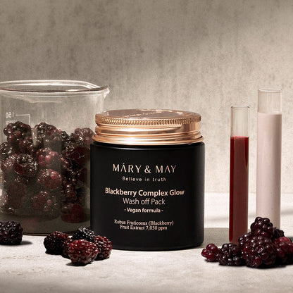 Mary&amp;May Blackberry Complex Glow Wash off Pack 125g product image 3