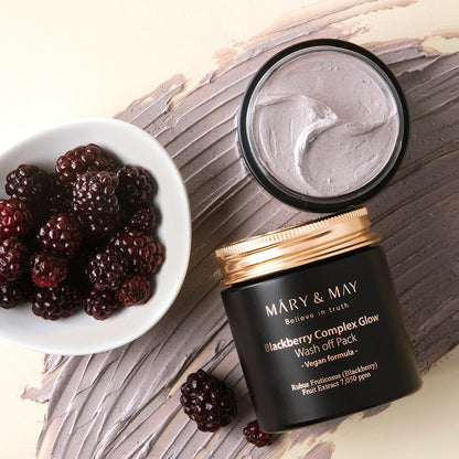 Mary&amp;May Blackberry Complex Glow Wash off Pack 125g product image 5