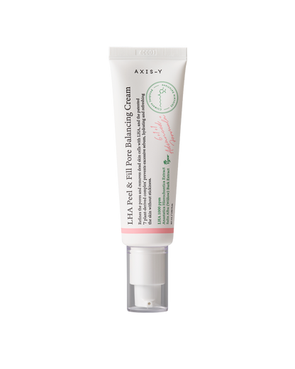AXIS-Y LHA Peel&amp;Fill Pore Balancing Cream 50ml product packaging