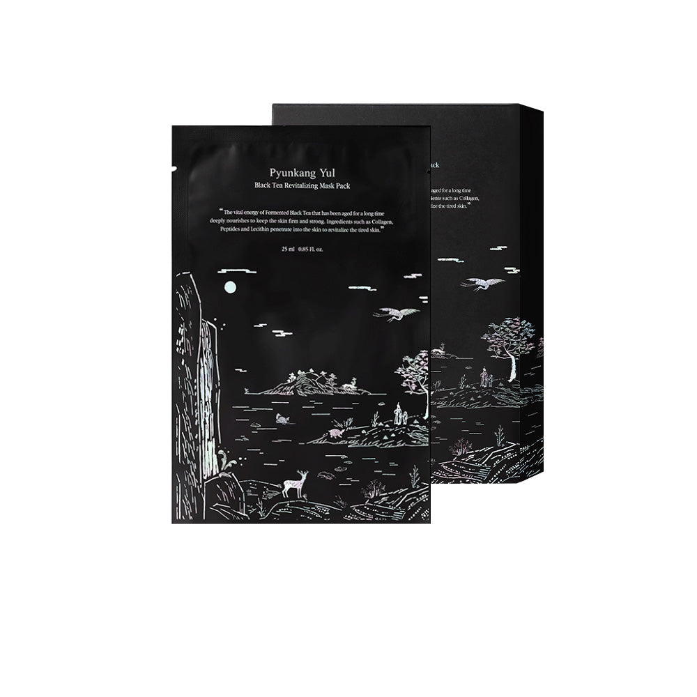Pyunkang Yul Black Tea Revitalizing Mask Pack 25ml*10ea_GWP official product gallery image 2