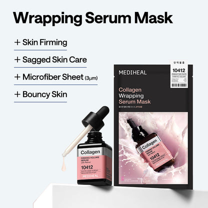 Mediheal Collagen Wrapping Serum Mask Firming Volume 10ea product image 6