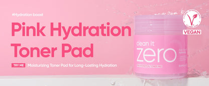 Banilaco Clean it Zero Pink Hydration Toner Pads 70ea official product image 8