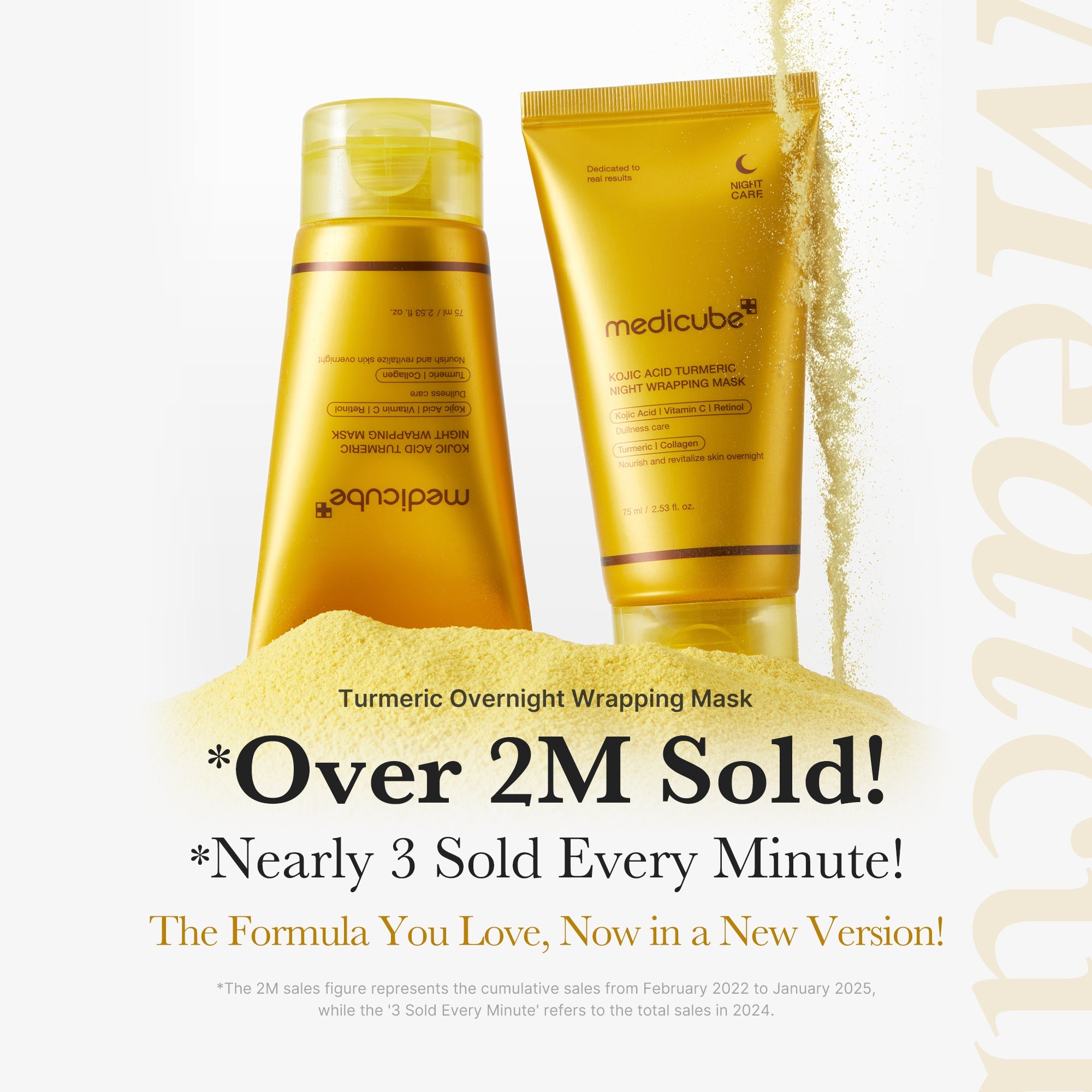 Medicube Kojic Acid Turmeric Night Wrapping Mask 75ml product image 7