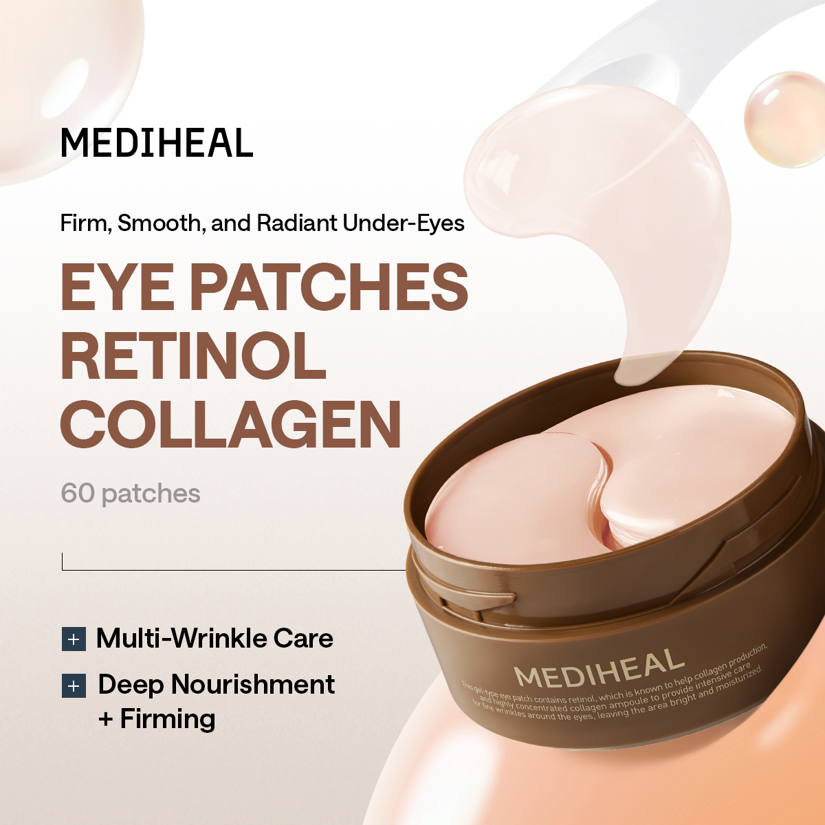 Mediheal Collagen Capsule Patch Retinol 60PC product image 3