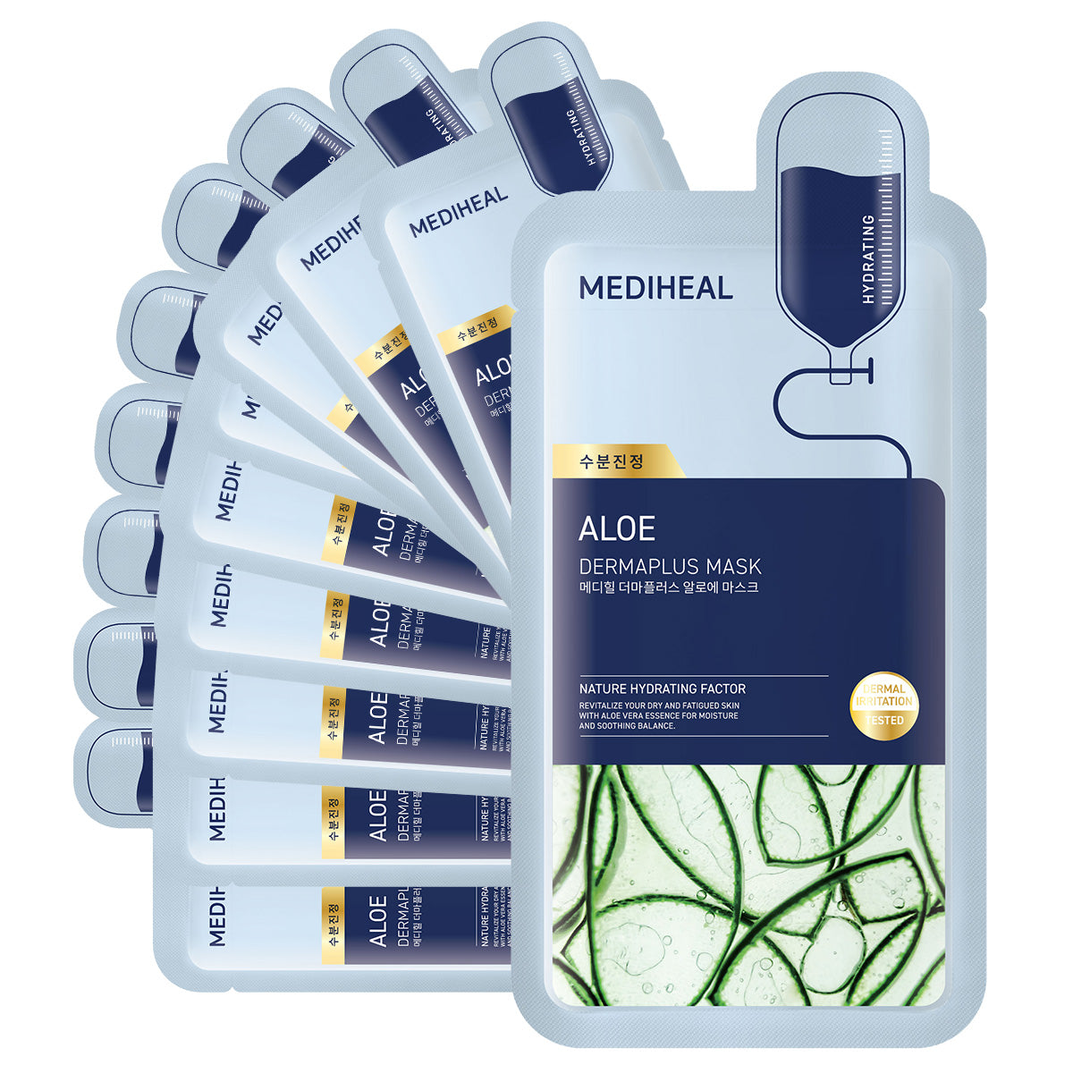 Mediheal Derma Plus Aloe Mask 10ea product image 4