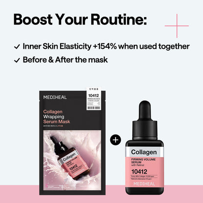 Mediheal Collagen Wrapping Serum Mask Firming Volume 10ea product image 7