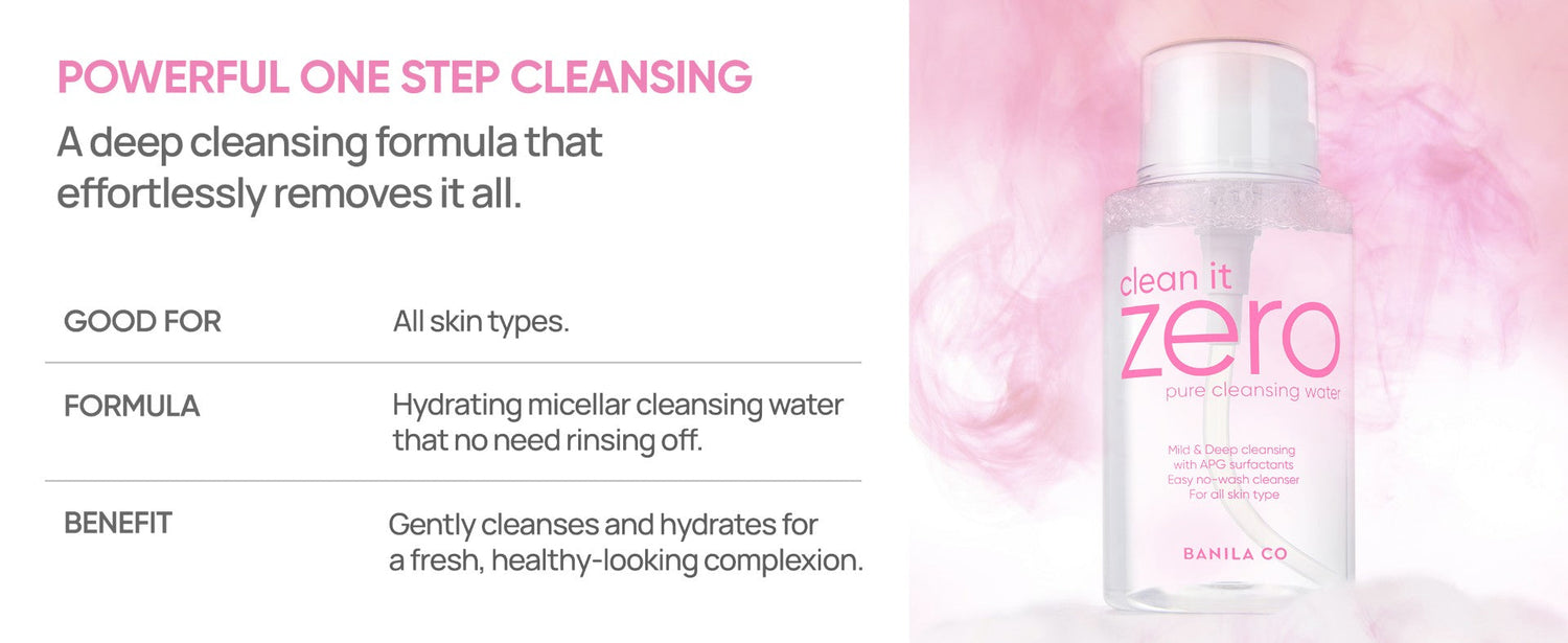 Banila Co Clean It Zero Pure Cleansing Water 310ml product image 8