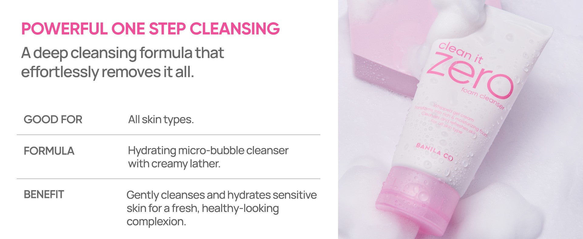 Banila Co Clean It Zero Foam Cleanser 150ml product image 8