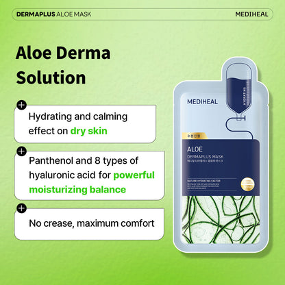 Mediheal Derma Plus Aloe Mask 10ea product image 6