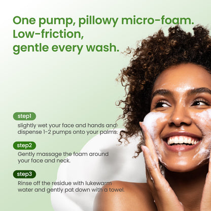 Neogen Real Fresh Foam Cleanser Green Tea 160g — Neogen official product image 7