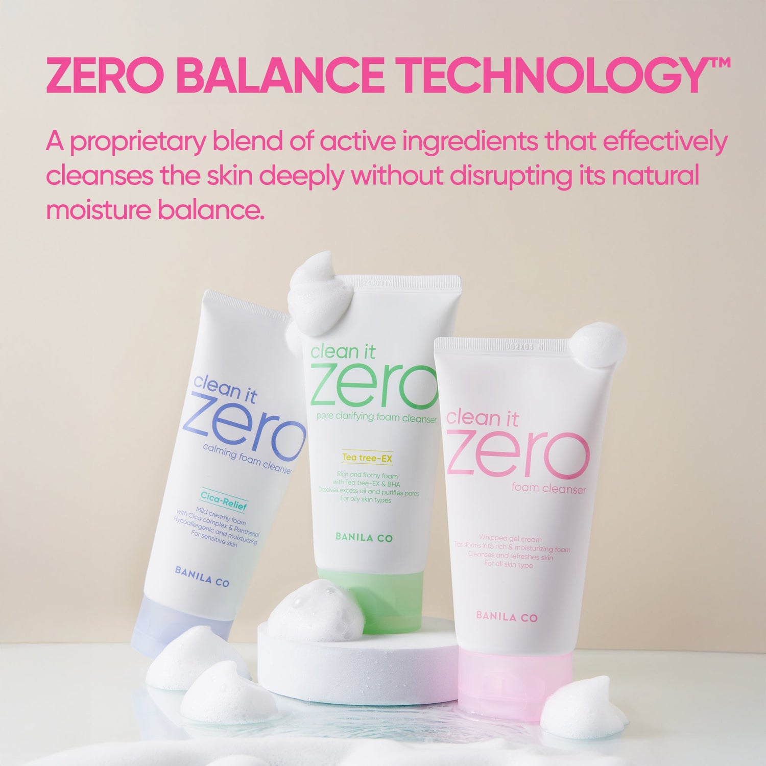 Banila Co Clean It Zero Foam Cleanser Pore Clarifying 150ml product image 5
