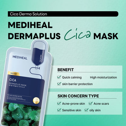 Mediheal Derma Plus Cica Mask 10ea product image 7