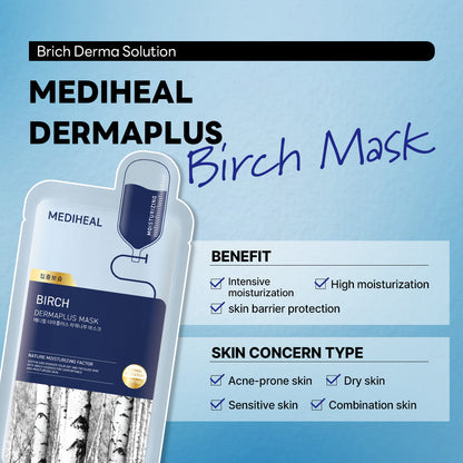 Mediheal Derma Plus Birch Mask 10ea product image 6
