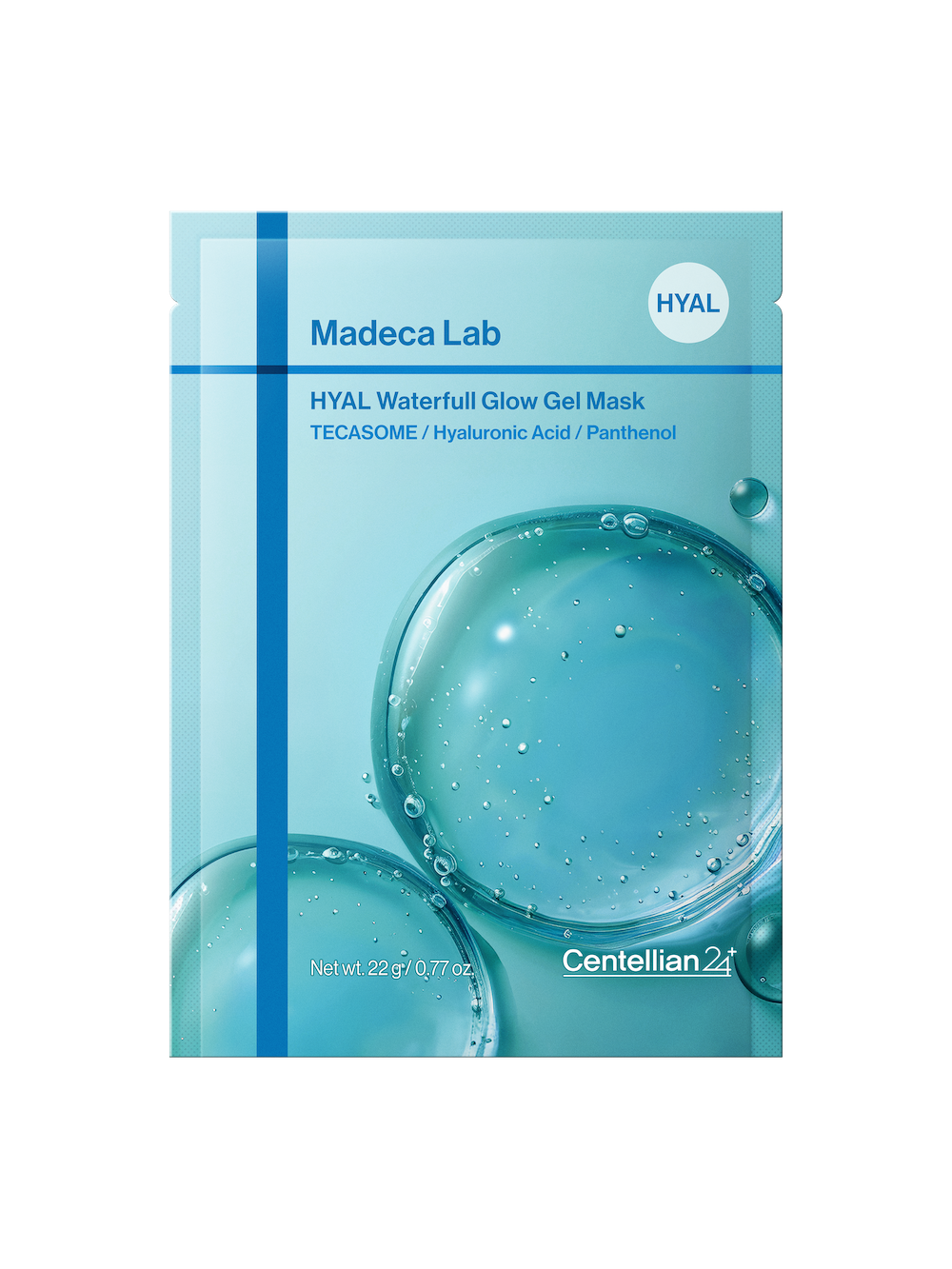 Centellian24 Madeca Lab Hyal Waterfull Glow Gel Mask 5ea — product detail image 2