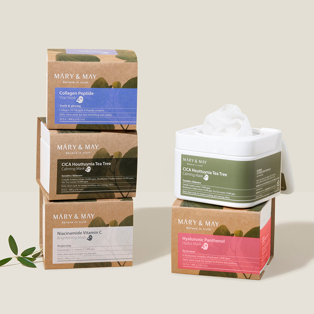 Mary&amp;May Hyaluronic Panthenol Hydra Mask 30EA/400g product image 3