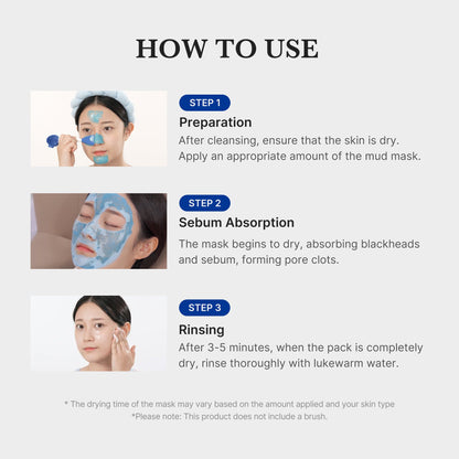 Medicube Zero Pore Blackhead Mud Mask 100ml product image 5