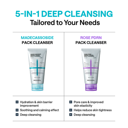 Mediheal Derma Cream Pack Cleanser Madecassoside 120ml product image 6