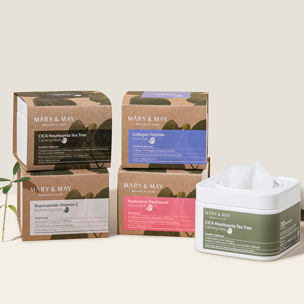 Mary&amp;May Hyaluronic Panthenol Hydra Mask 30EA/400g product image 5
