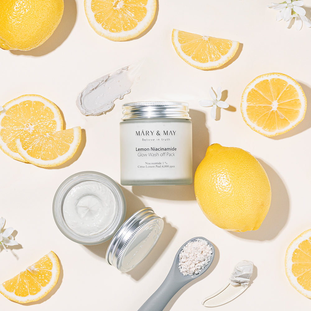 Mary&amp;May Lemon Niacinamide Glow Wash Off Pack 125g product image 3