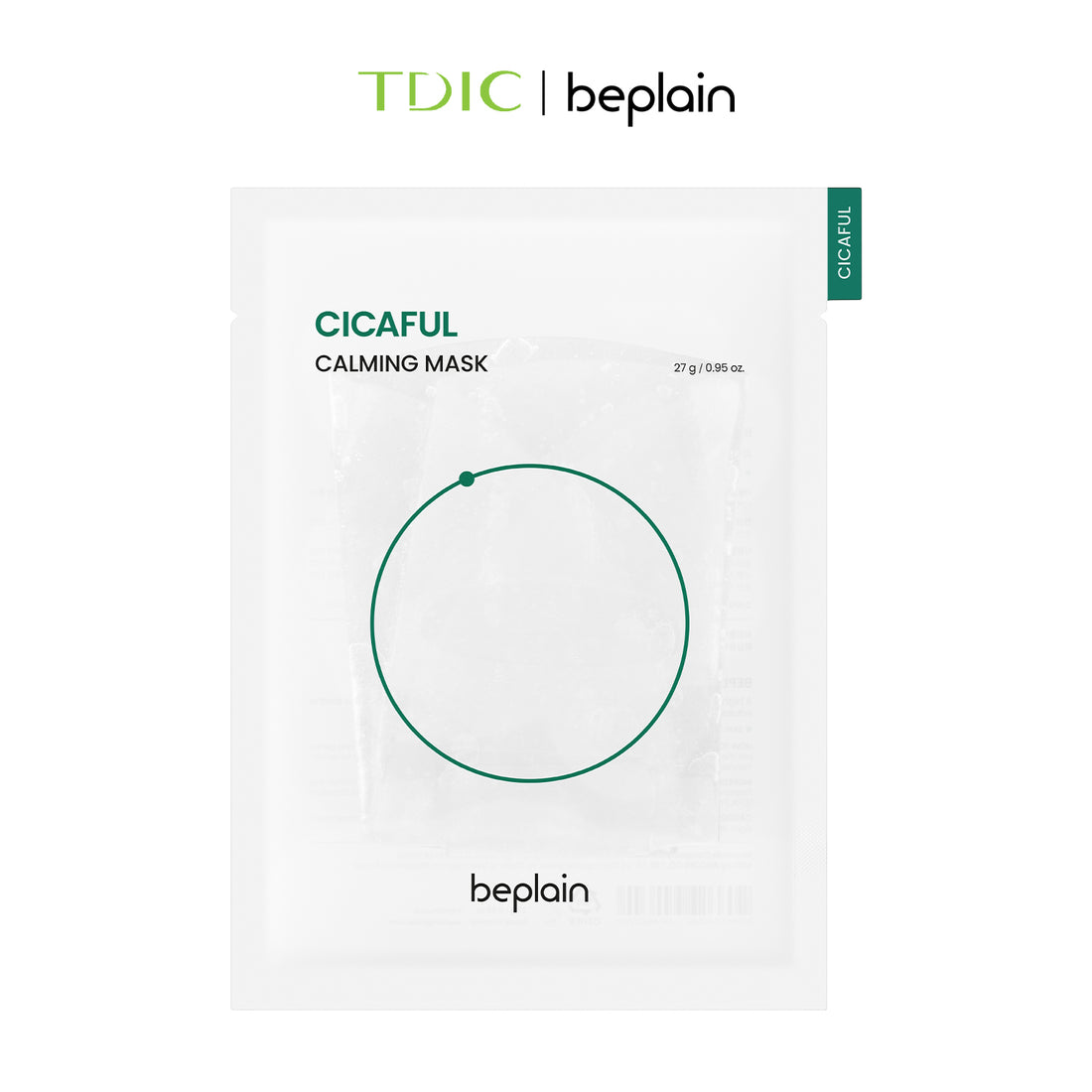 Beplain Cicaful Calming Mask 10pcs — Korean skincare product