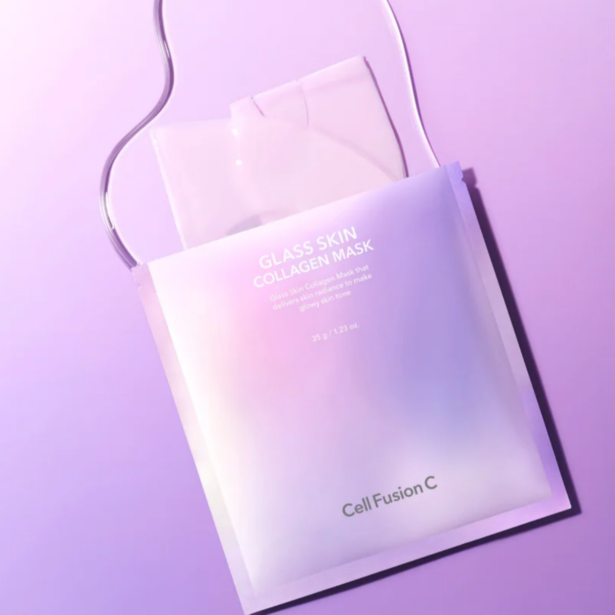 CellFusionC Glass Skin Collagen Mask 35g*5ea — product detail image 5