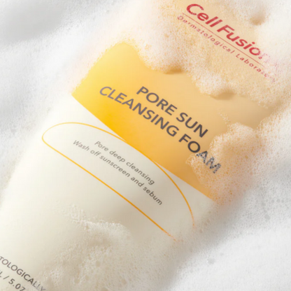 CellFusionC Pore Sun Cleansing Foam - 150ml — product detail image 3