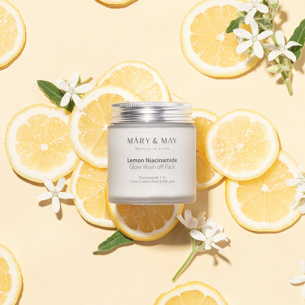 Mary&amp;May Lemon Niacinamide Glow Wash Off Pack 125g product image 4