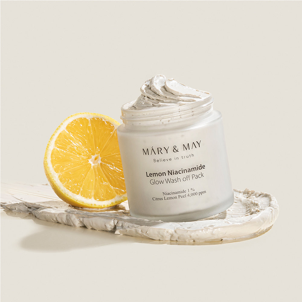 Mary&amp;May Lemon Niacinamide Glow Wash Off Pack 125g product image 5