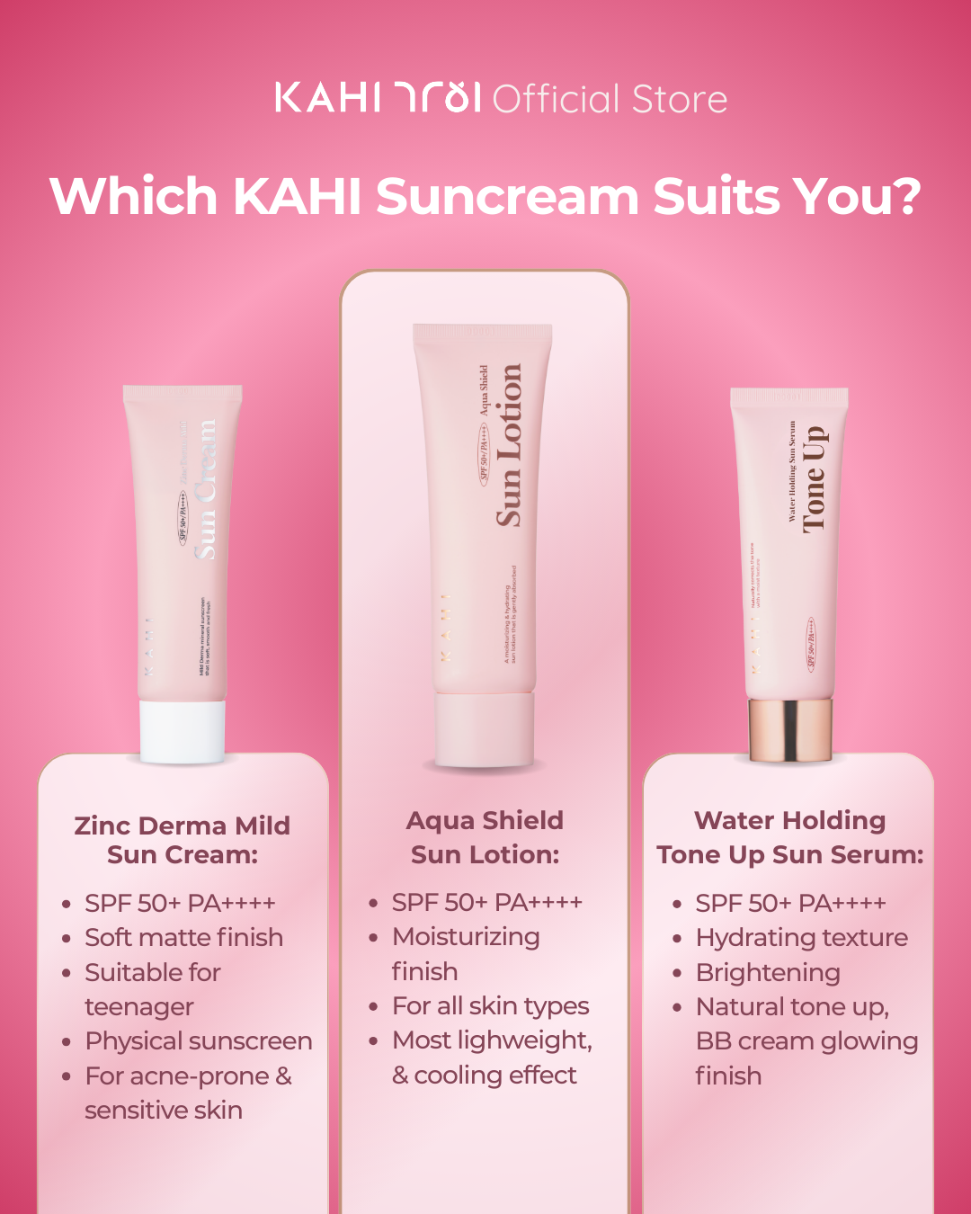 KAHI Aqua Shield Sun Lotion SPF 50+ PA++++ 50ml product image 6