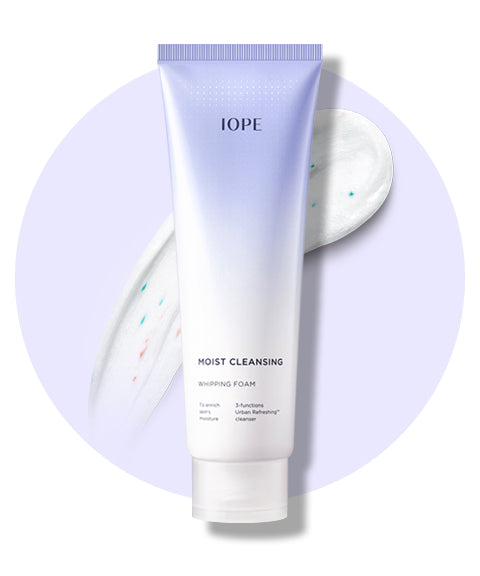 IOPE Moist Cleansing Whipping Foam 180 ml product image 4