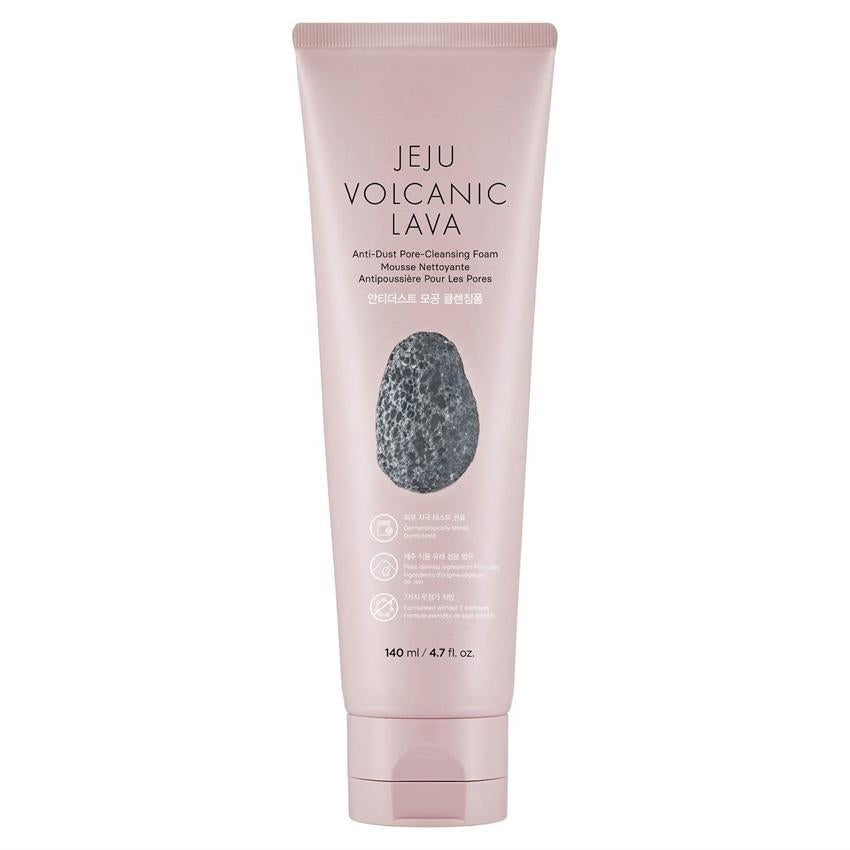 Thefaceshop Jeju Volcanic Lava Anti-Dust Pore-Cleansing Foam 140ml
