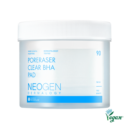 Neogen PoreRaser Clear BHA Pads 160ml (90 Pads) — Neogen official product image