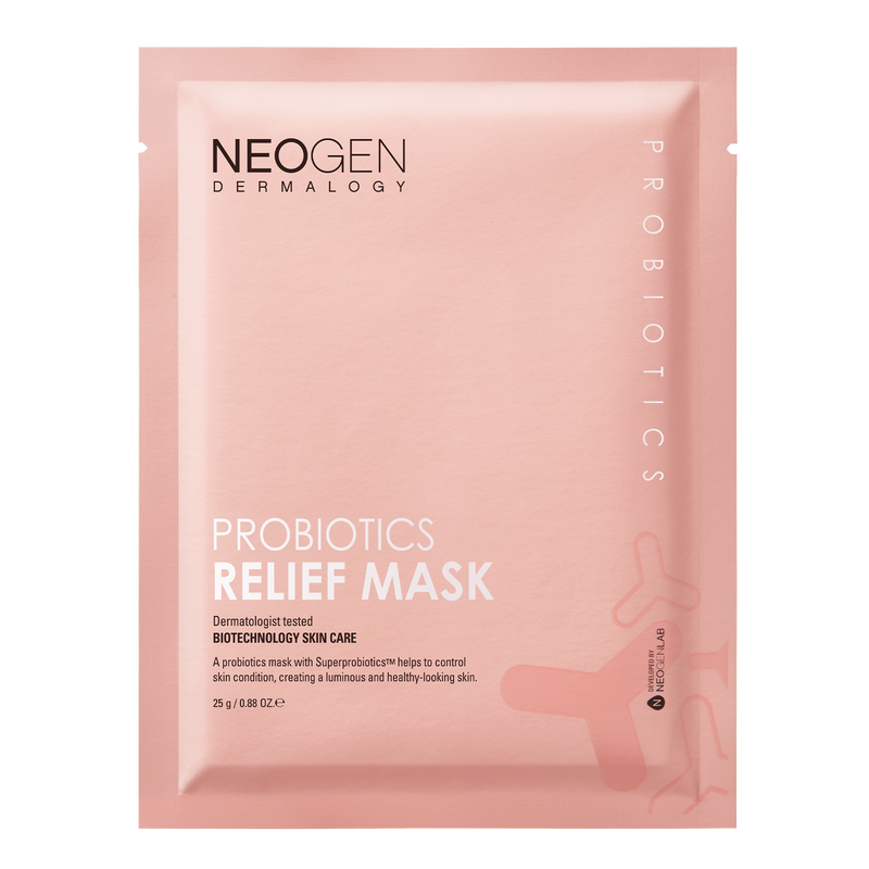 NeoGen DERMALOGY PROBIOTICS RELIEF MASK (25ML X 5 SHEETS)