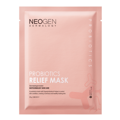 Neogen Probiotics Relief Sheet Mask (25ml x 5) — Neogen official product image