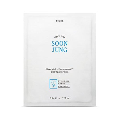 Etude House SoonJung Panthensoside Mask 10 sheets — product packshot
