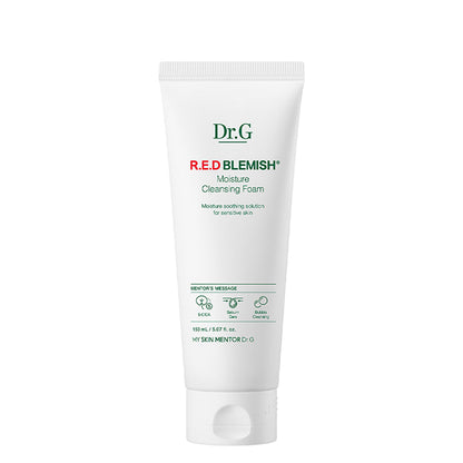 Dr.G Red Blemish Moisture Cleansing Foam 150ml product image packshot