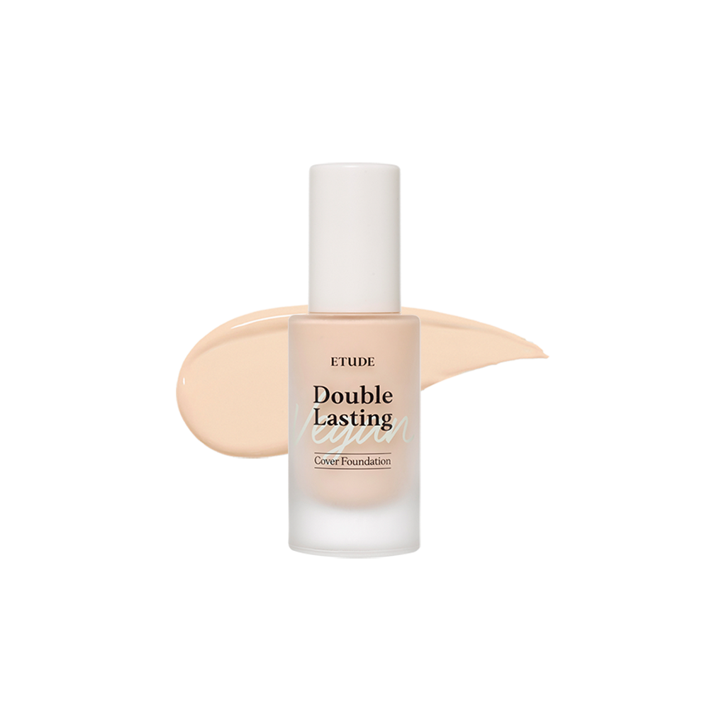 Etudehouse Double Lasting Vegan Cover Foundation 30g -No.17C1 Light Vanilla