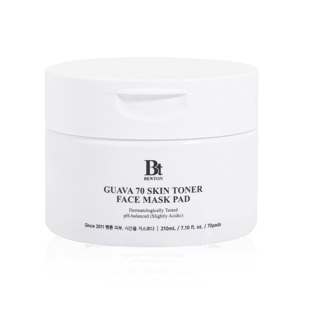 benton Guava 70 Skin Toner Face Mask Pad 210ml / 70pcs