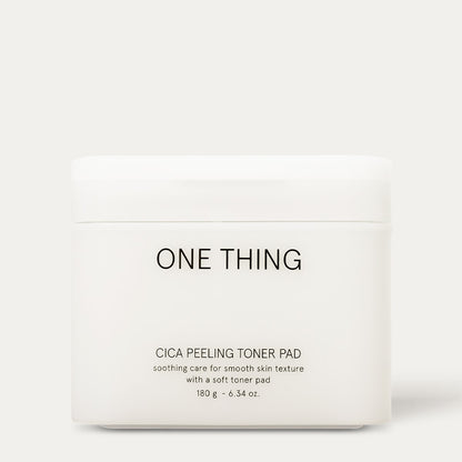 One Thing Cica Peeling Toner Pads 180g / 65 Count — product bottle