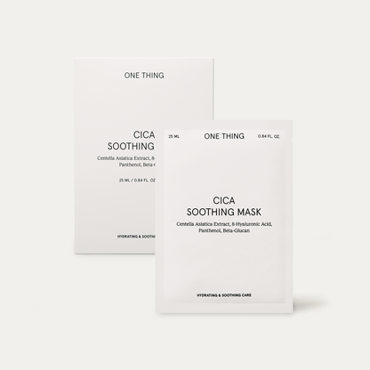 One Thing Cica Soothing Sheet Mask 25ml x 5 — product bottle